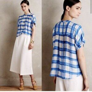 Anthropologie - Maeve Silk Blouse